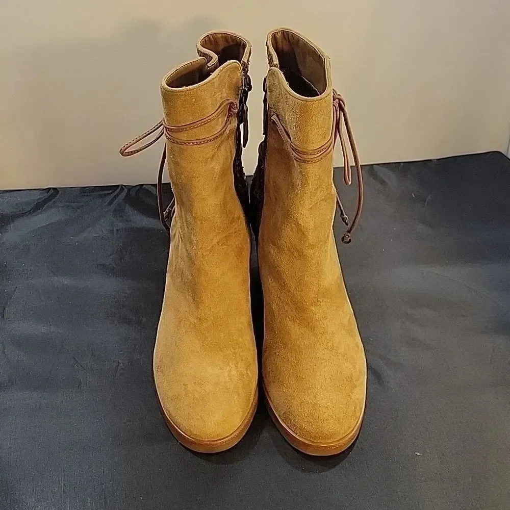 BRAND NEW JOHNSON & MURPHY ADLEY BLOCK HEEL BOOT